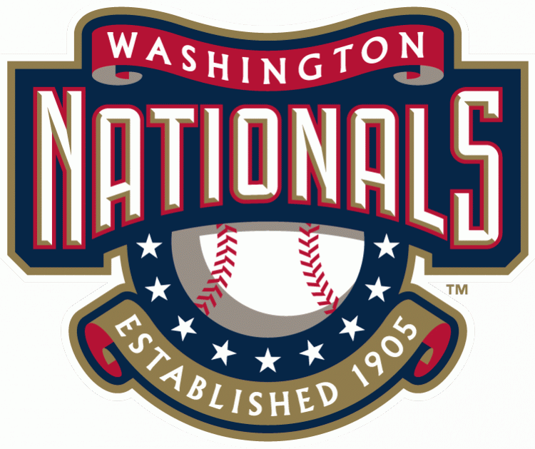 Washington Nationals 2005 Anniversary Logo iron on transfers for T-shirts
